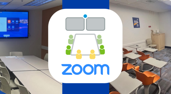 Zoom logo with boardroom icon, HMNSS 1502 and Sproul 2344 in the background