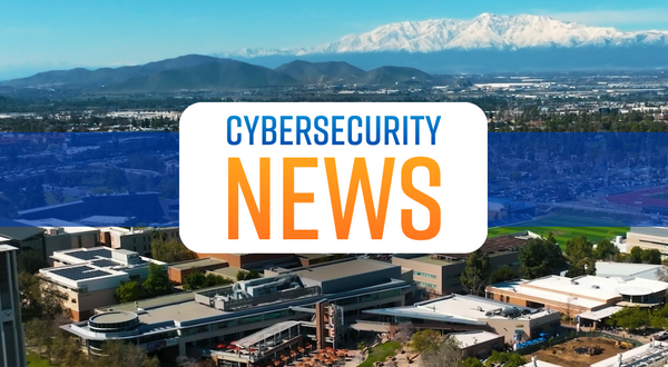 Decorative. Banner text reads: Cybersecurity News.