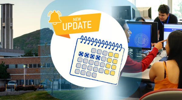 Calendar Showing Change of Hours of Watkins Computer Labs