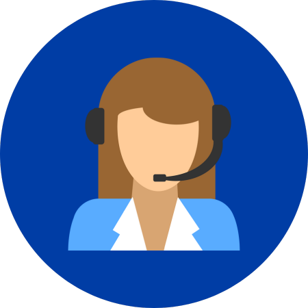 A graphic of a female help desk technician