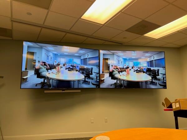 conference room display TVs