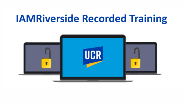 IAMRiverside Recorded Training Session Video Thumbnail Image