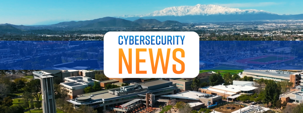 Decorative. Banner text reads: Cybersecurity News.
