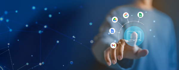 A person using a user interface to select AI tools