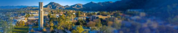 Aerial View of the UCR Bell Tower