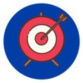 a red bullseye icon